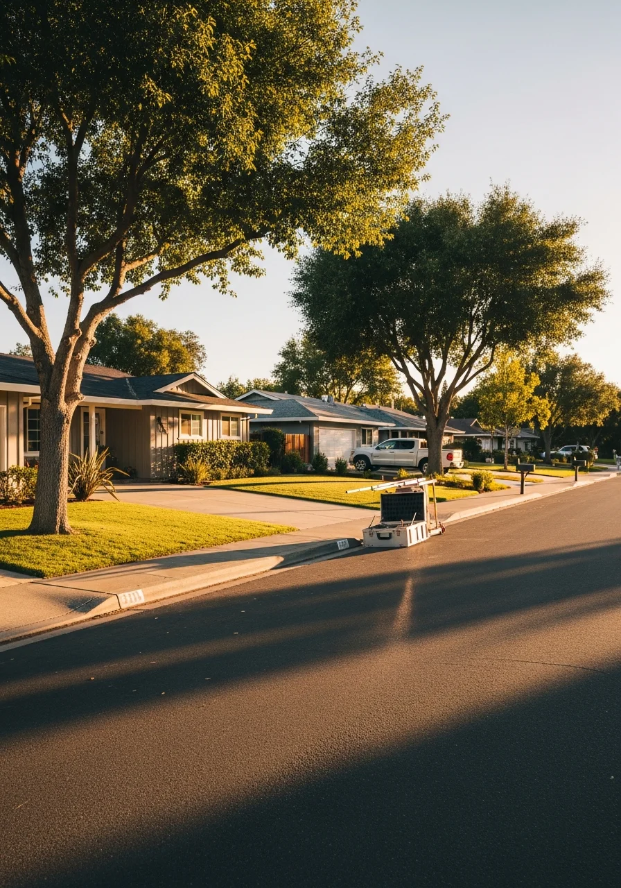 A Sunnyvale property in a residential area with typical Silicon Valley neighborhood character.
